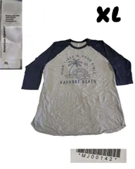 American Apparel TシャツXLベースボールのサムネイル