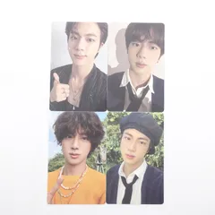 BTS  ジン The Astronaut 限定 特典 ソロ アルバム 封入 トレカ フォト カード 4種類コンプリートセット JIN 防弾少年団 バンタン