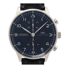 IWC ポルトギーゼ クロノグラフ IW371438 自動巻き ステンレススティール メンズ IWC【中古】 【時計】