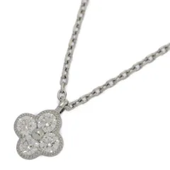 【新品】orefice オレフィーチェ K18YG ピコクローバーネックレス K18/Pt「ルビー ミニピコ クローバー」ネックレス