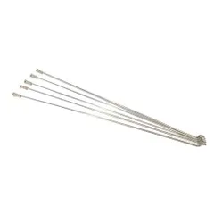 ニップル付き ステンレス ＳＴ ５本入 ２７３ｍｍ 通しスポーク＃１３ 敷島