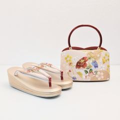 うさ耳Y様専用 和装用バッグと下駄セット 京都 和想庵 - メルカリ
