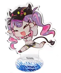 【中古】アクリルスタンド・アクリルパネル [単品] 常闇トワ ちびキャライラストアクリルフィギュア 「バーチャルYouTuber ホロライブ×アトレ秋葉原 ホロライブ夏祭り」