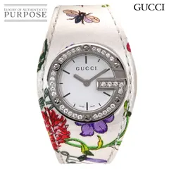 GUCCI グッチ レディース腕時計 ジーバンデュー フローラ 2005 稼働品 GUCCI グッチ レディース腕時計 ジーバンデュー フローラ 2005