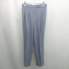 ◇ Θ GLOBAL WORK グローバルワーク ウエストゴム スラックス サイズL ブルー系 レディース E  【1506110007537】