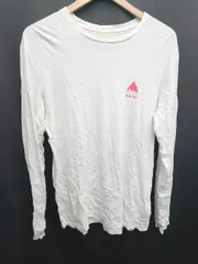 ◇ Θ BURTON バートン プリント 長袖 Tシャツ サイズS ホワイト メンズ E  【1506110006189】のサムネイル