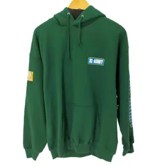 【美品】XLARGE×ARMY コラボ パーカー L グリーン 美品】XLARGE×ARMY コラボ パーカー L グリーン
