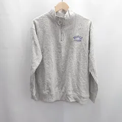 ◇ ⊂◎●未使用● SHISKY ハーフジップ キッズ 子供服 長袖 トレーナー カットソー サイズ160 グレー系 男の子 女の子 E  【1501230039017】のサムネイル
