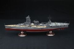 無敵艦、武蔵1/250スケール 1050mmの大型艦(昭和のリメーク品)送料込