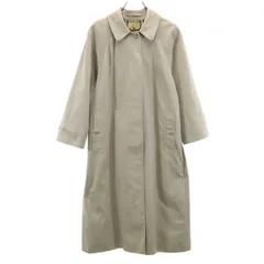 Burberrys バーバリーズ 80s ヴィンテージ ノバチェック柄 ステンカラーコート ベージュ レディース 古着