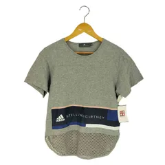 アディダス adidas ESS LOGO TEE メッシュ 切替 クルーネックTシャツ レディース import：XS 