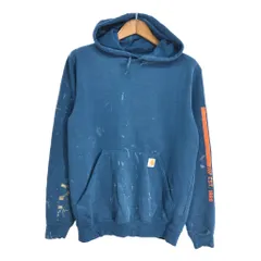 Carhartt カーハート パーカー ブルー (メンズ S) 中古 古着 S3752