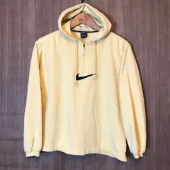 《キッズ》90s NIKE ナイキ ハーフジップ スウェットパーカー サイズ キッズ S（4-6）レディース S位 90年代 古着 k24110107