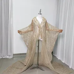 チュール打掛　着物　オーバードレス　レース羽織　ウエディングドレス キラキラグリッターチュール　お色直し うす衣 花嫁和装 色打掛