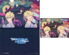 【中古】クリアファイル 蒼葉＆ミズキ＆ウイルス＆トリップ ほにゃらら描き下ろしポストカード付ミニクリアファイル 「PS Vitaソフト DRAMAtical Murder re：code」 ニトロプラスオンラインストア特典