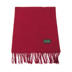 イーストボーイ マフラー ストール ウール カシミヤ混 日本製 ブランド レディース レッド EASTBOY 【中古】のサムネイル