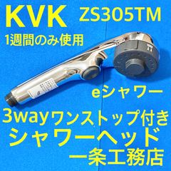 シャワーヘッド ZS305TM eシャワー 3wayワンストップシャワー 一条工務