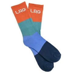 LGR BLOCKED CREW SOCKS  エルアールジー ソックスPROMO アメリカン雑貨