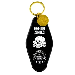 【USA】復刻 スカル ドクロ バイカー ハーレー ビンテージ ホテル モーテル キーホルダー レトロ モーテル 雑貨 アメリカ かっこいい おしゃれ 雑貨 アメリカン雑貨 アメリカン : USMO-006BK
