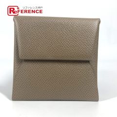 HERMES エルメス コインケース バスティア エプソン エトゥープ ベージュ