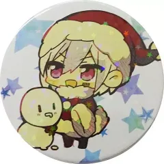 【中古】バッジ・ピンズ まふまふ(サンタ/背景星/ホロ) 缶バッジ 「そらまふうらさかのふゆやすみ！～クリスマス会～ ～新年会～」 缶バッジくじ景品