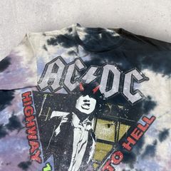 US古着 AC/DC バンド TOUR ツアー 1979 Tシャツ M パープル