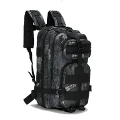 [azumafy] ミリタリーバック タクティカル リュック バックパック 25L アウトドア 登山 ザック サバゲー キャンプ ハイキング 大容量 (パイソン) [パイソン]