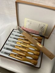三木章刃物本舗製彫刻刀8本セット - 木彫クラブ「円空庵」 - メルカリ