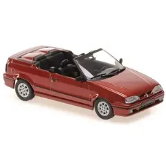 【中古】ミニカー 1/43 ルノー 19 カブリオレ 1992(レッドメタリック) [940113731]のサムネイル