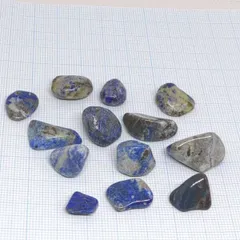 天然石 ラピスラズリ タンブル 13個セット 訳あり品 新品