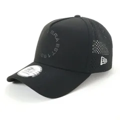 New Era ゴルフ メッシュキャップ ONSPOTZ別注 ブラック FREE 【別注】 GF 940AF OS LASER PERF BLK WHI