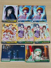 aca254 Weiss Schwarz 카드 PR 처음 질투 검은 눈 공주 휴식 시간 하야테 아이돌 마스터 고양이 미미 야요이 유키호 아미 마미 파자마 파티 PR 프로모션 액셀 월드 하츠네 미쿠