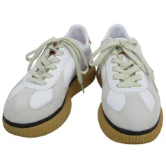 美品 Onitsuka Tiger オニツカタイガー DELECITY ローカットスニーカー 1183B874 23.5cm ホワイト レディース 古着 中古 USED