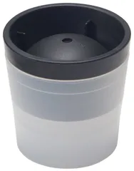 【数量限定】俺の丸氷 約Ф7.5×高7.5cm 製氷皿 ブラック 日本製 (like-it) STK-06 直径約6cm ライクイット 製氷器 累計販売数100万個突破のサムネイル