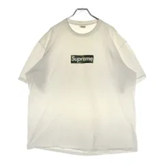 SUPREME (シュプリーム) 23AW Box Logo Tee カモフラージュ 迷彩 ボックスロゴ クルーネック 半袖Tシャツ カットソー ホワイト