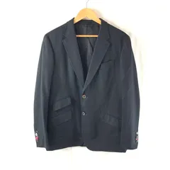 ポールスミス Paul Smith LONDON ジャケット デザインボタン ポケット スリット 黒 Lサイズ 963736