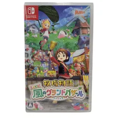 【中古美品】 【未開封】【ゲーム】牧場物語 Let's! 風のグランドバザール CERO区分_A 全年齢対象 Nintendo Switch 任天堂 スイッチ ソフト 【029-250904-as-18-izu】