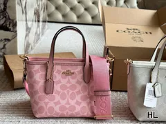【今日特価】COACH クーチ シティミニ トートバッグ（16×14cm）