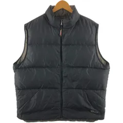 古着 90年代 エルエルビーン L.L.Bean リバーシブル グースダウンベスト メンズXL相当 ヴィンテージ/evb010231