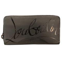 ✨極美品✨クリスチャンルブタン 長財布 デカロゴ ラバーソール レザー
