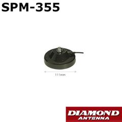 SPM355（SPM-355）強力マグネットベース　M型（ケーブル付き5m）SPM-355　第一電波工業　ダイヤモンドアンテナ　DIAMOND ANTENNA