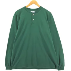 古着 90年代 リー Lee ヘンリーネック ロングTシャツ ロンT USA製 メンズXL相当 ヴィンテージ/eaa554251のサムネイル