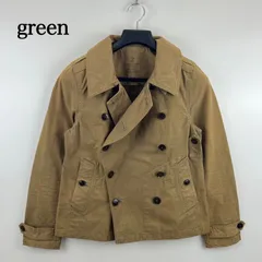 green HYKE archive short trench jacket 2 グリーン ハイク アーカイブ コットン ショートトレンチ ジャケット 希少 平成 y2kのサムネイル