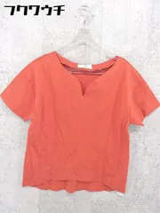 ◇ SLOBE IENA スローブ イエナ 半袖 カットソー サイズF オレンジ系 レディース 【中古】 【1002798475076】