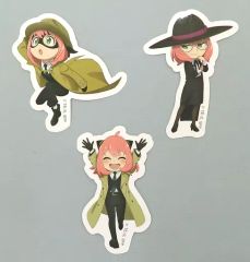 [중고] 씰 스티커 [단품] 아냐 스티커(3장 세트) [SPY×FAMILY C101 세트 여러가지 아냐]