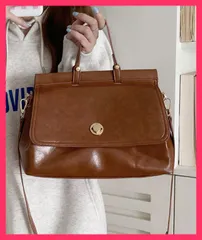 ★スタッフおすすめ★ レトロ ショルダーバッグ レディース韓国 おしゃれバッグ 黒/高見えバッグ大人女/肩掛け鞄 2way 斜めがけ クロスボディバッグ ファスナ おすすめ おしゃれ　人気 上品 1CHAI-003
