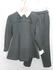 【美品】CELFORD♡22SS ペプラムセットアップ navy36 ペプラムセットアップ(セットアップ)｜CELFORD（セルフォード