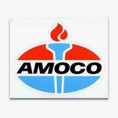 ステッカー #060 AMOCO アモコ ノスタルジック アメリカン雑貨