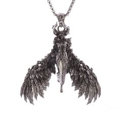 飛羽（ツバサ）MINI PENDANT 天使の羽根と悪魔の羽根・ペンダント
