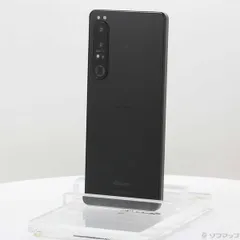 中古品〕 Xperia 1 IV 256GB ブラック SO-51C docomo SIMフリー